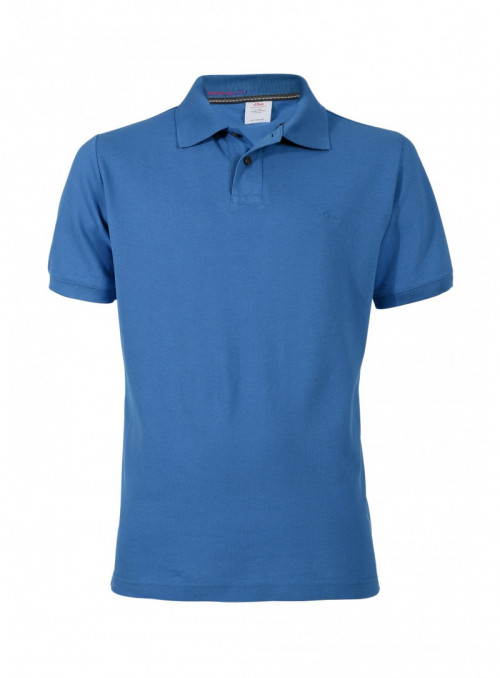 Poloshirt mit Logostickerei