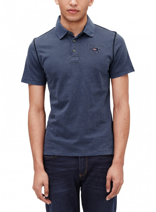 Polo shirt with fade-out...