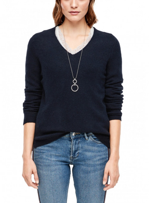 V-neck sweater