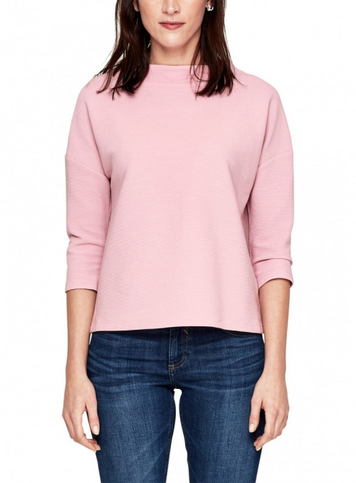 Sweatshirt with 3/4 sleeve