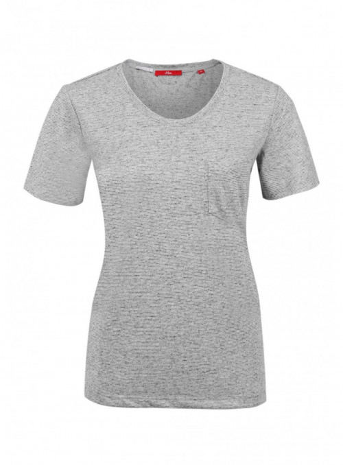 T-shirt with breast pocket