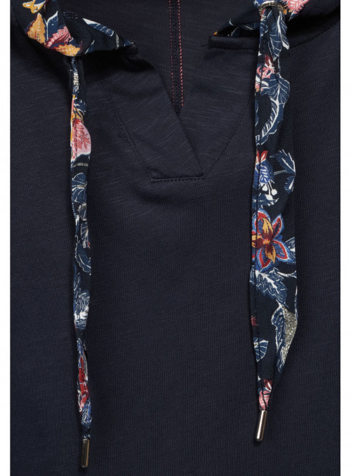 TOS Flower Detail Hoody