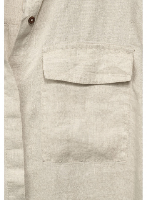 LINEN_Long Oversize Blouse 1/1