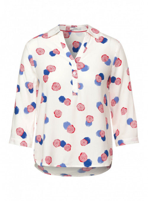 Dot Print Blouse