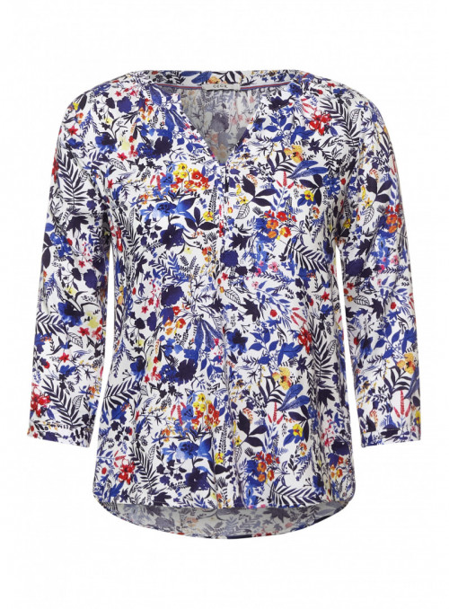 Print Tunica Blouse