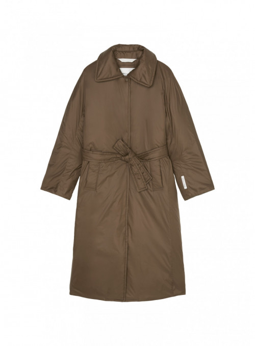 Coat, with belt, padded,...