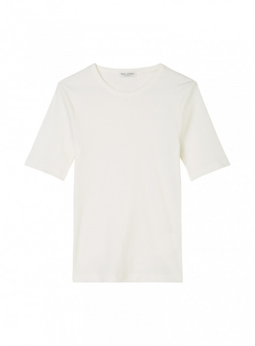 T-shirt, deep round neck,...