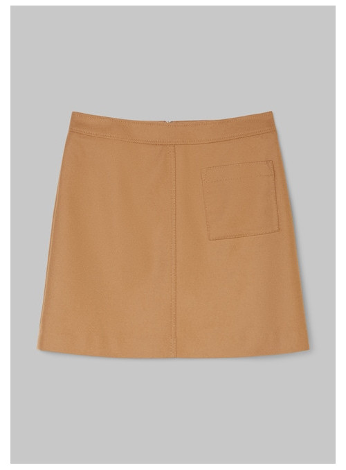 Skirt, easy shape, patch...