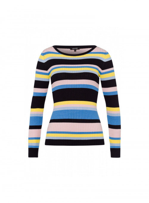 Striped Rib Pullover Active