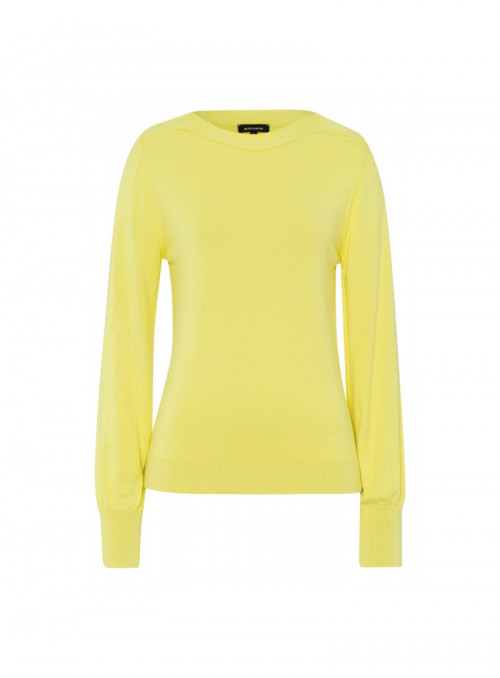 Feminine Crew-Neck Pullover