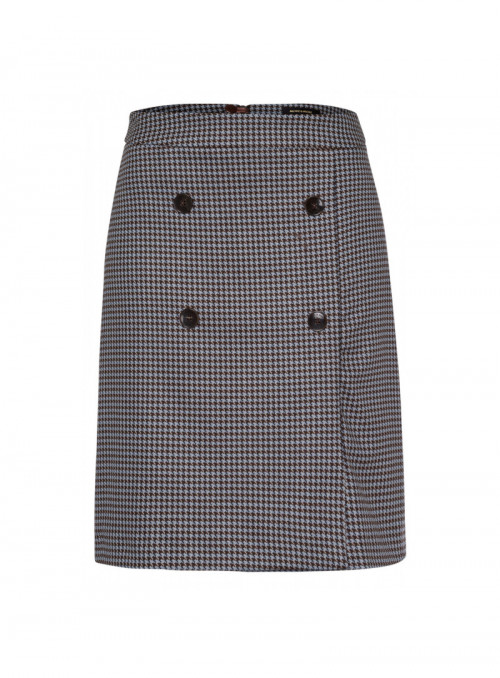 Houndstooth Skirt Active