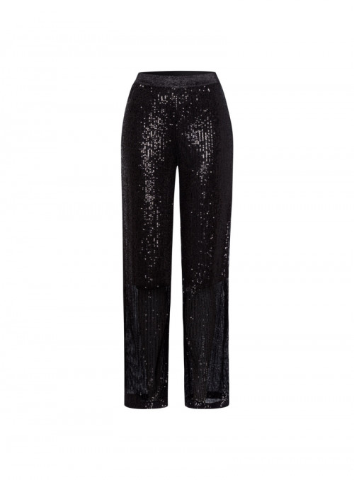 Sequin Wide Leg Pants