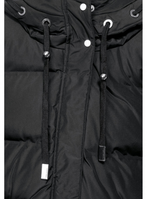 long padded coat w. Teflon