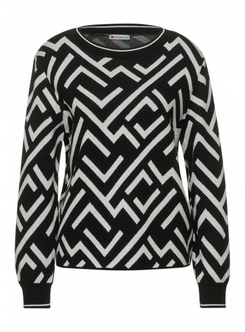 zig zag dessin jacquard