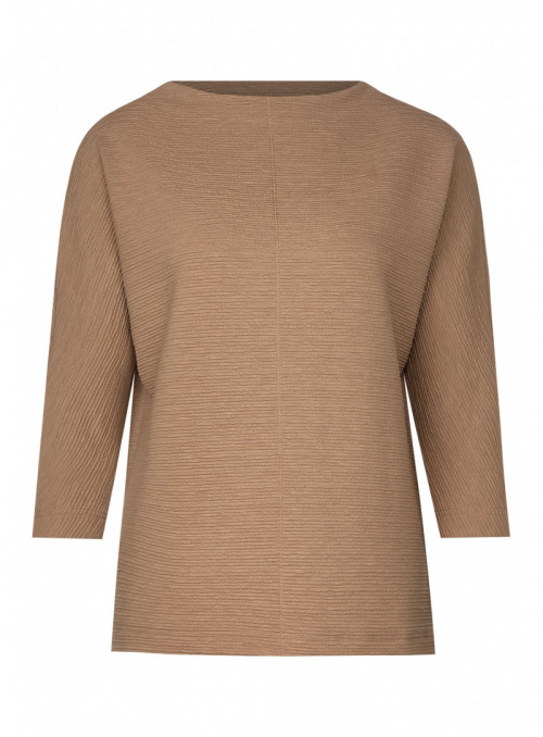 turtle neck structure shirt