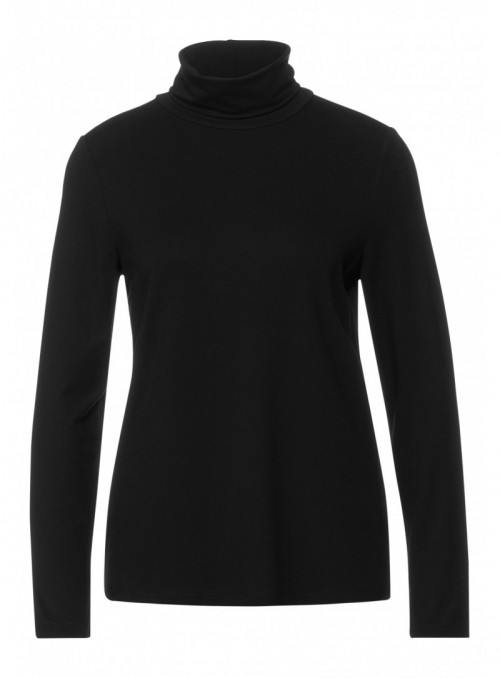 roll neck basic shirt