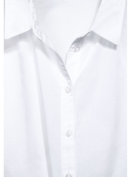 EOS_Shirtcollar Blouse w. tie