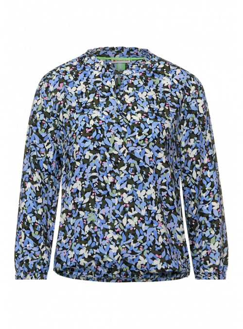 LTD QR Printed teardrop blouse