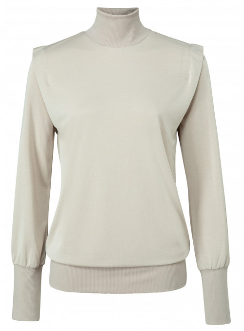 Turtle neck longsleeve top