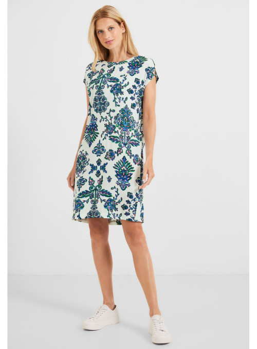 TOS Ornament Print Dress