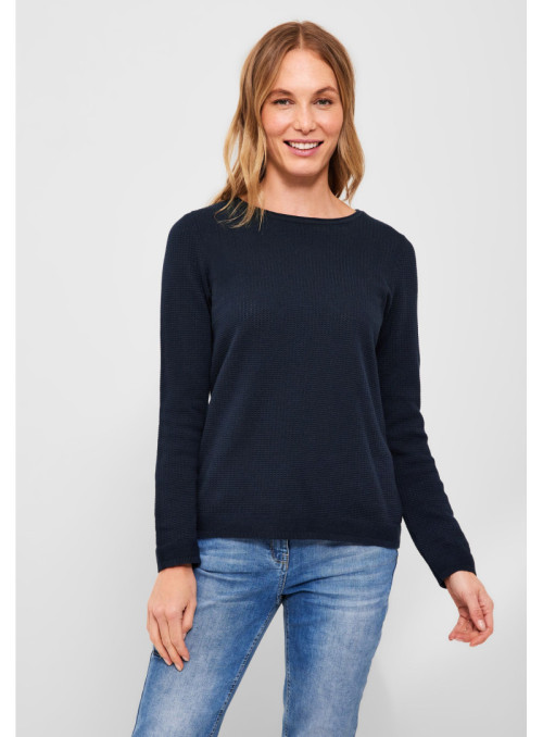 TOS Basic Structured Pullover