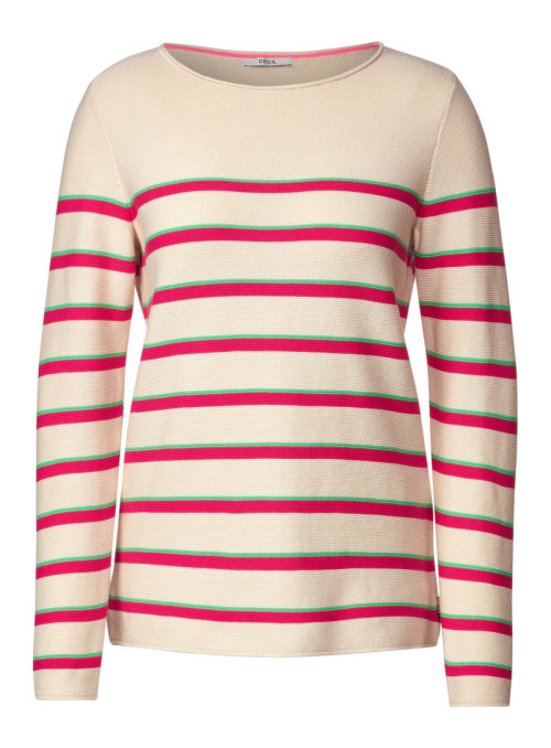 Striped Structure Pullover