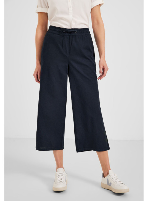 LINEN_co/li wide leg solid